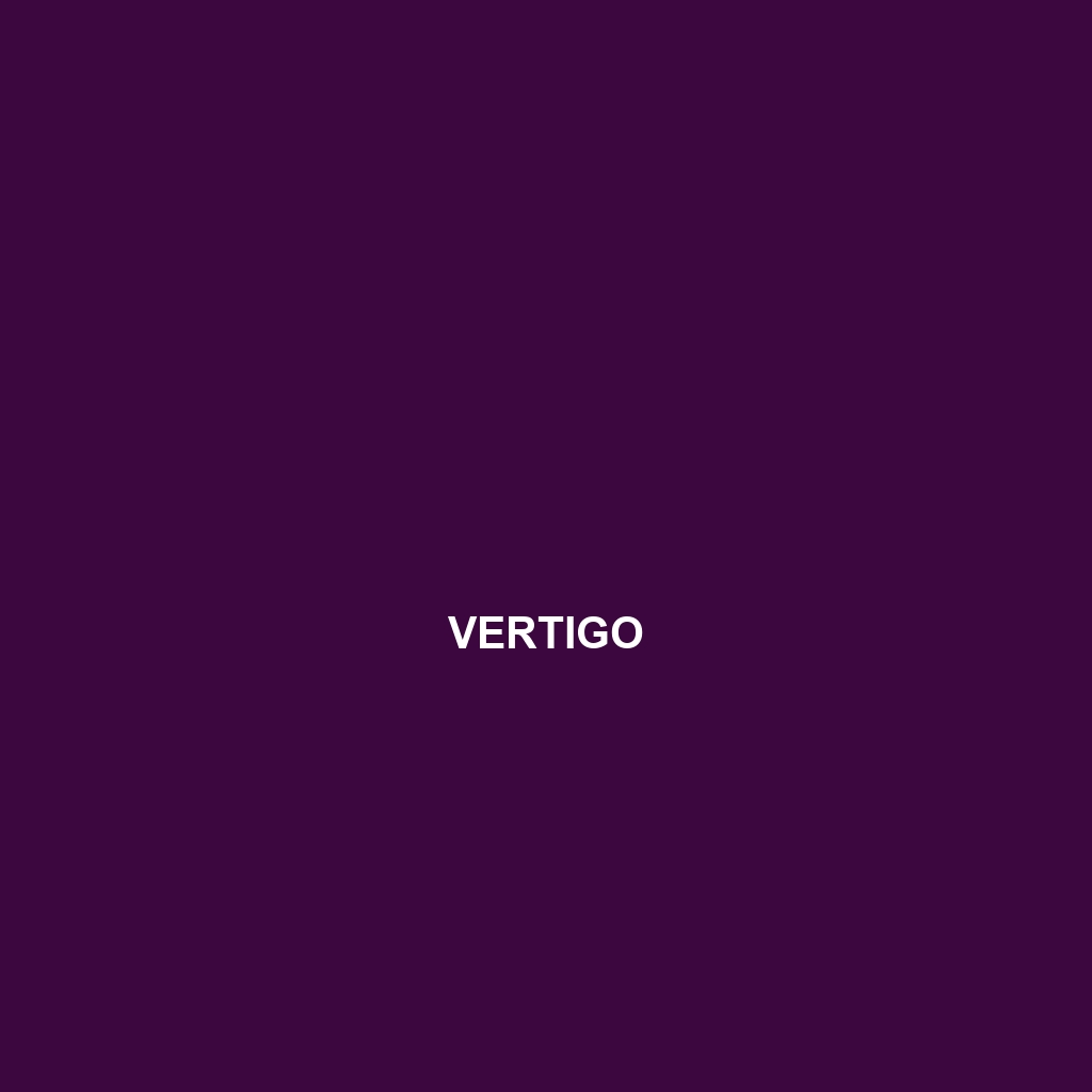 Vertigo