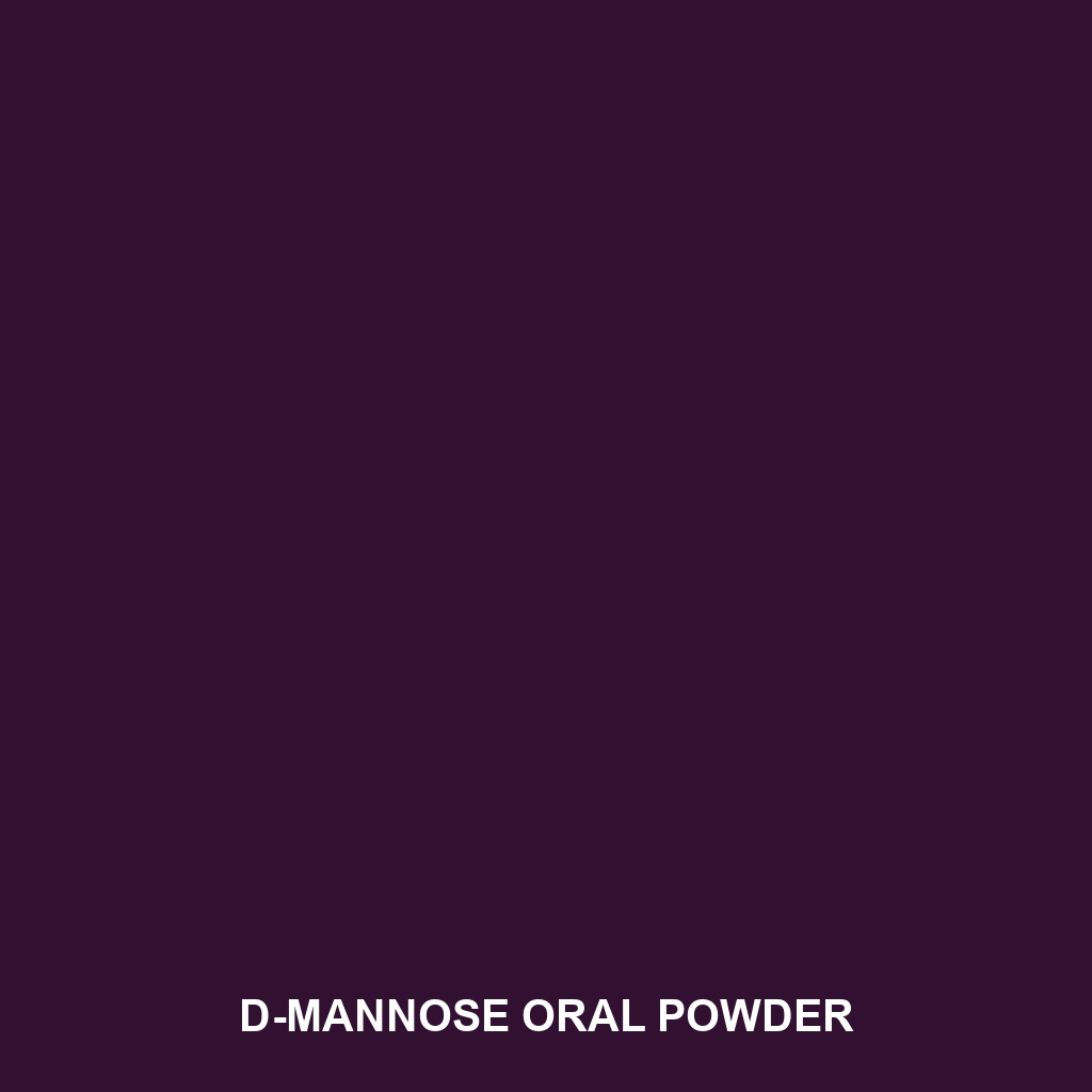 D-Mannose Oral Powder