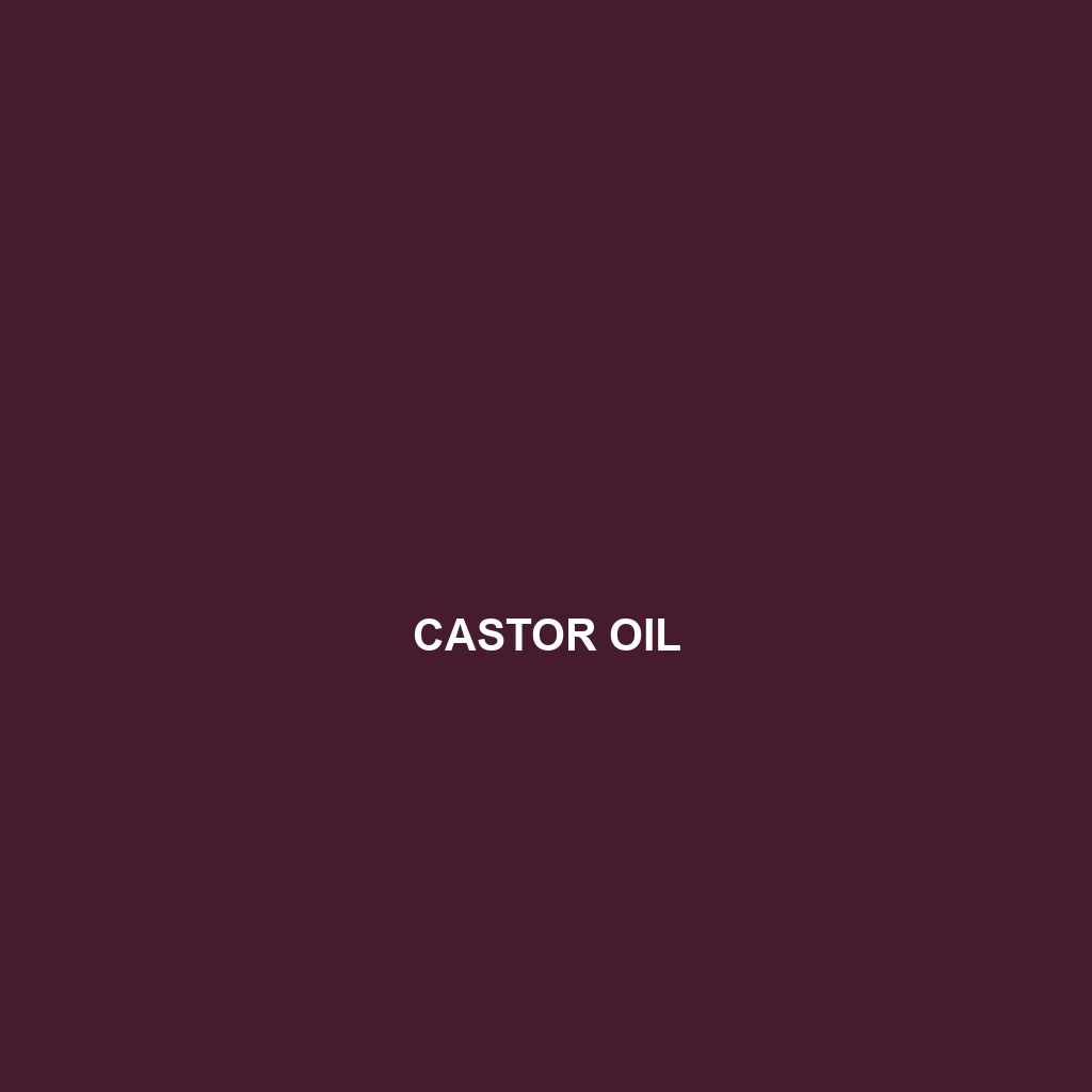 Castor Oil