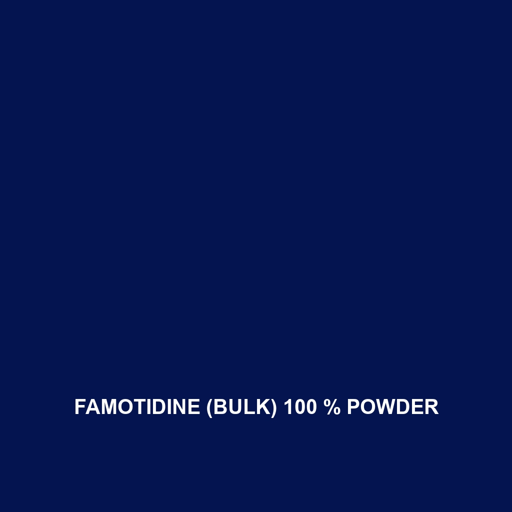 Famotidine (Bulk) 100 % Powder