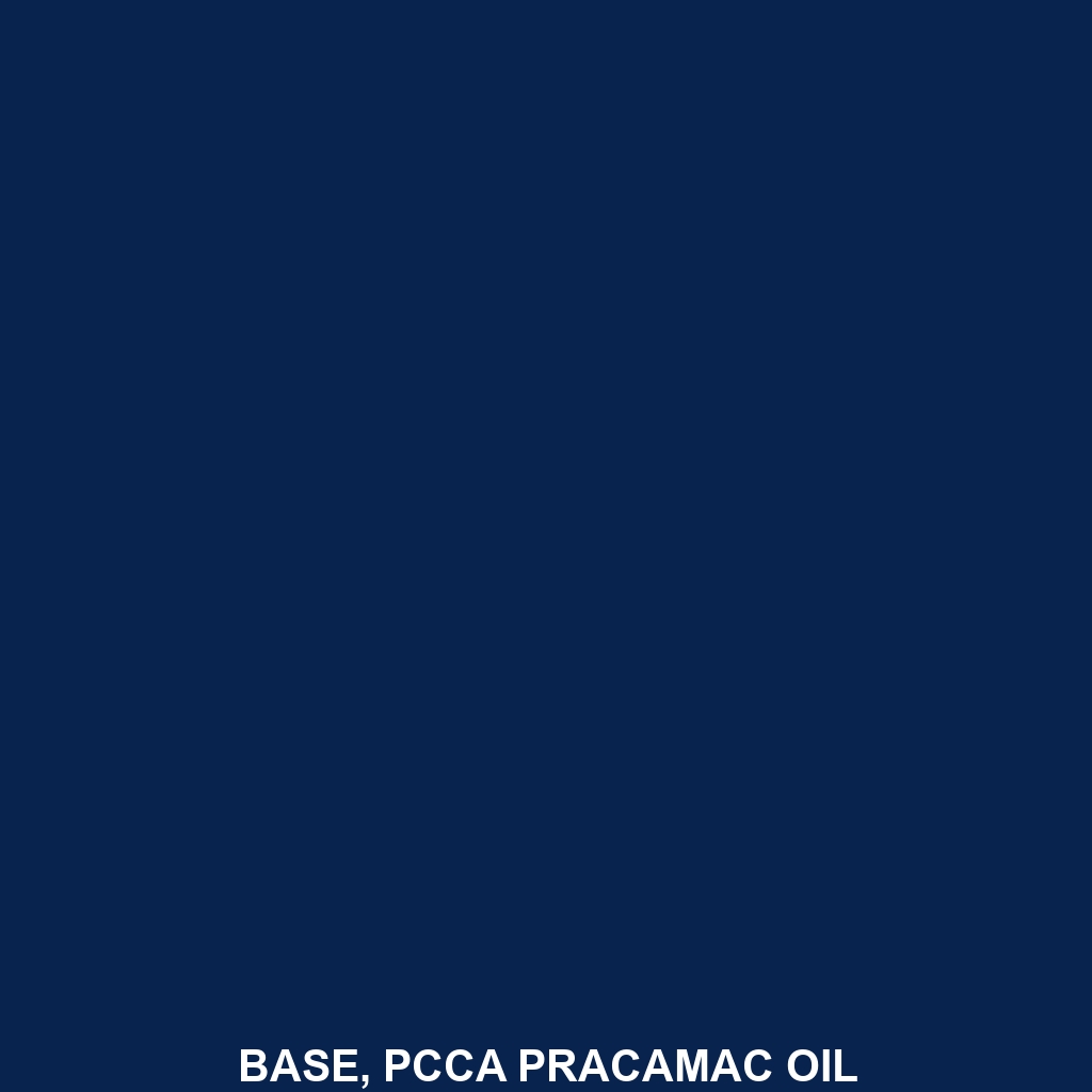 Base, Pcca Polypeg Wax