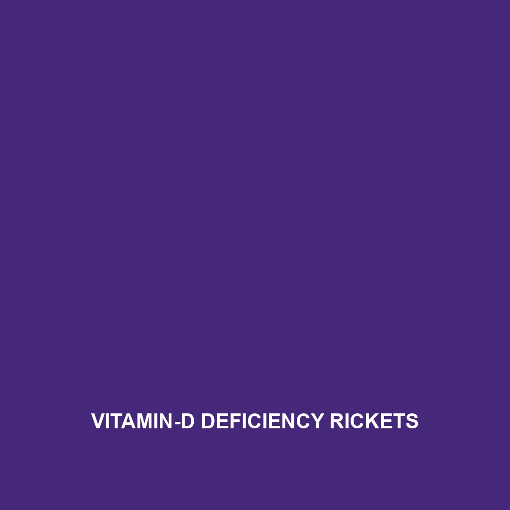 Vitamin B12 Deficiency Anemia