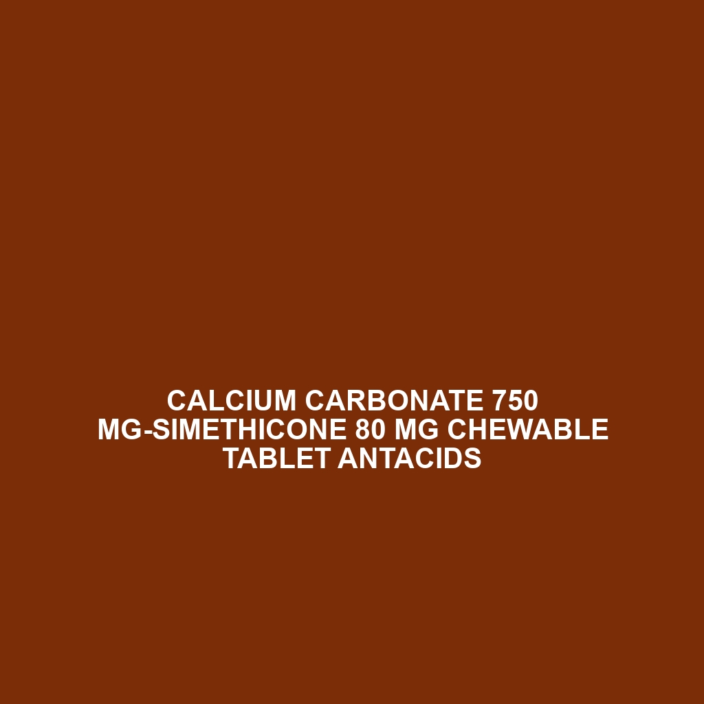 Calcium Carbonate 500 Mg (1,250 Mg) Tablet