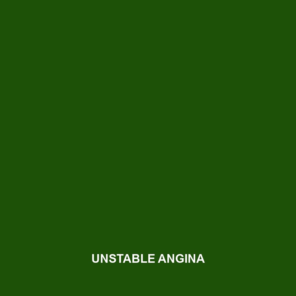 Unstable Angina