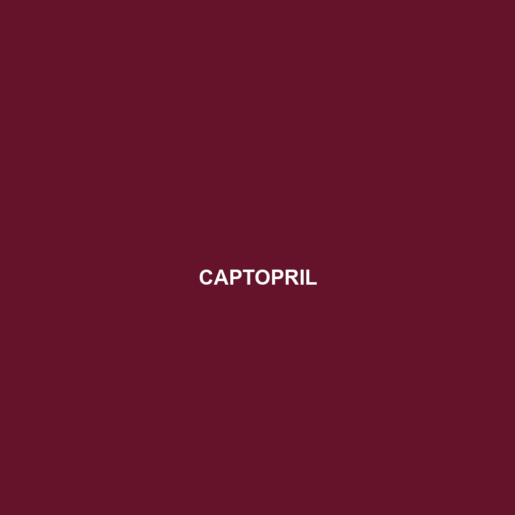 Captopril