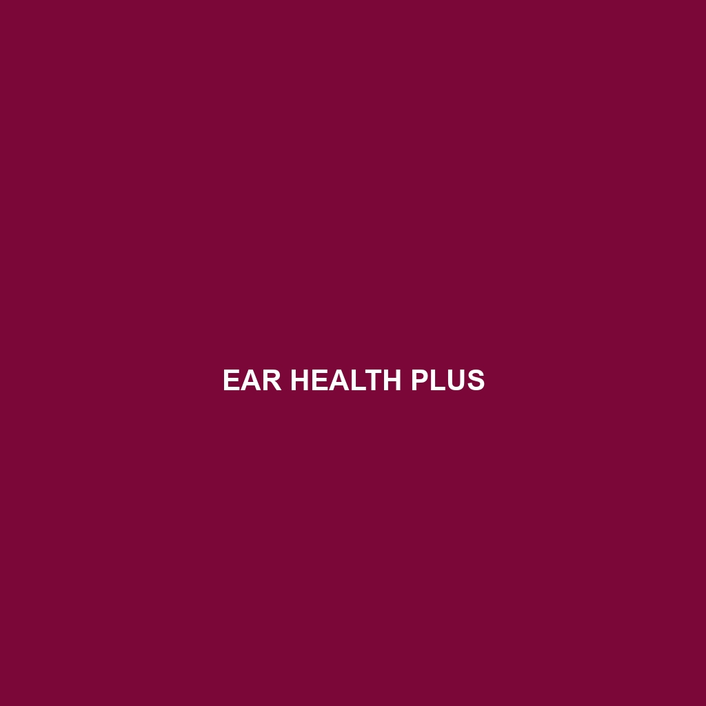 Ear Health Plus